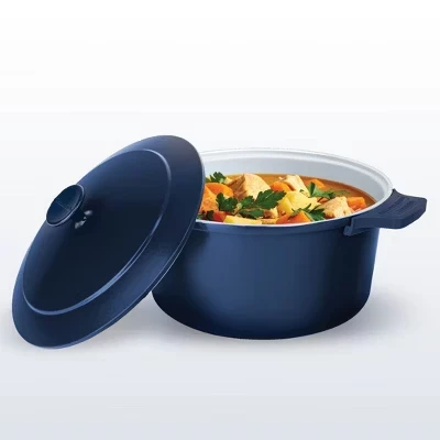 Жаровня 5QT с керамической антипригарной легкой самозатвердевающей крышкой