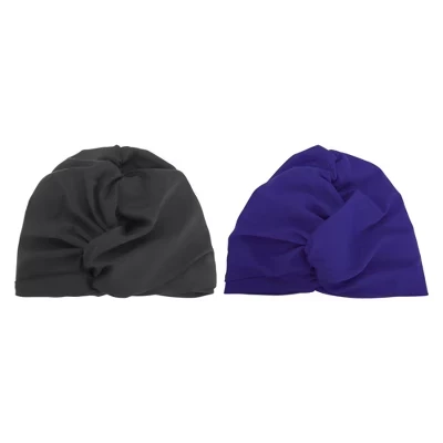 Шапочка для плавания Unique Bargains, 2 шт., черная