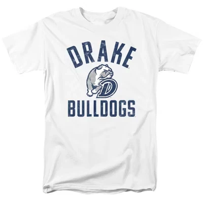 Мужская футболка NCAA Drake с логотипом Bulldogs, белая