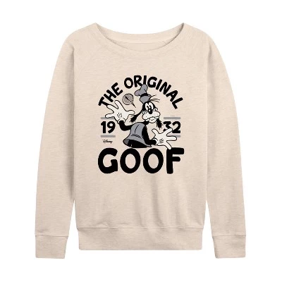 Женский лонгслив Disney The Original Goof, светло-бежевый