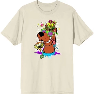 Мужская футболка с коротким рукавом Dog With Shades из натуральной кожи