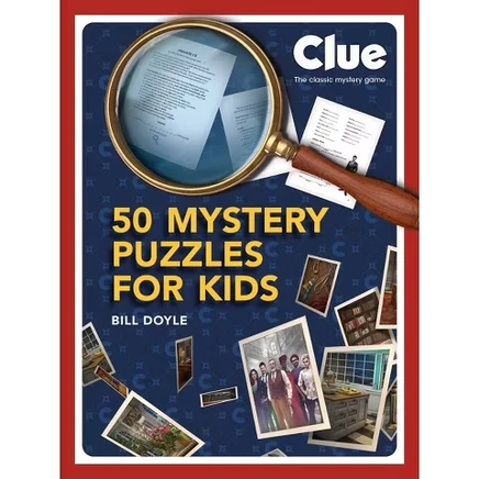 Книга Clue: 50 головоломок для детей