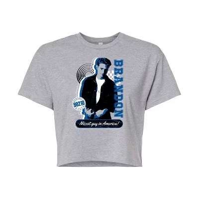 Женская футболка Beverly Hills 90210, серая