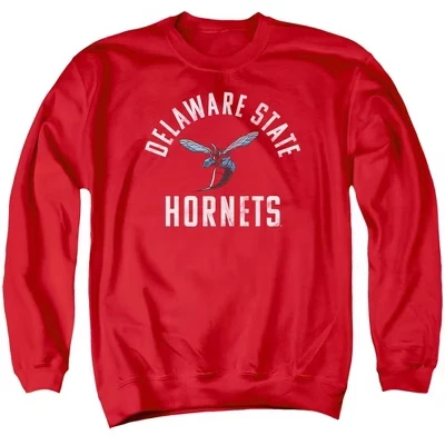 Мужской свитшот Delaware State University Hornets, красный