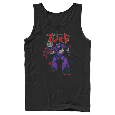 Мужская майка Lightyear Emperor Zurg из потертого материала черного цвета
