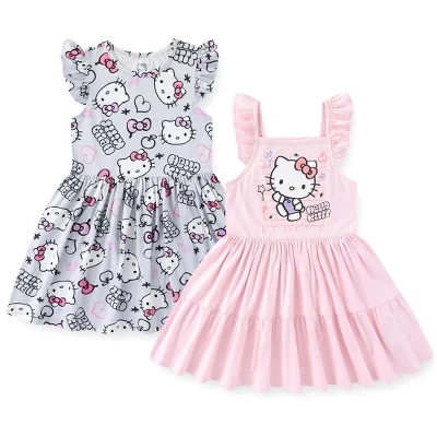Платье Sanrio Girls из 2-х комплектов - Многоцветное, многоцветный