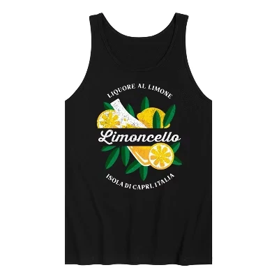 Мужская майка Instant Message Limoncello, черная