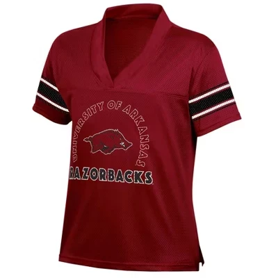 Женская сетчатая футболка-джерси NCAA Arkansas Razorbacks