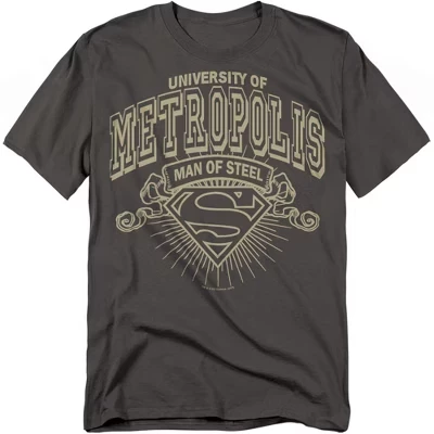 Men's  University Of Metropolis T-Shirt charcoal