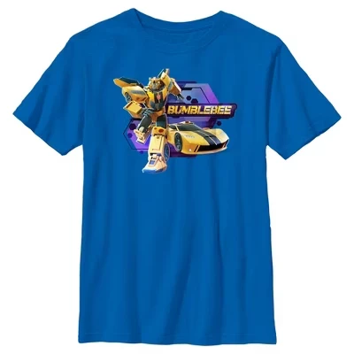 Футболка для мальчиков Transformers Bumblebee, синяя