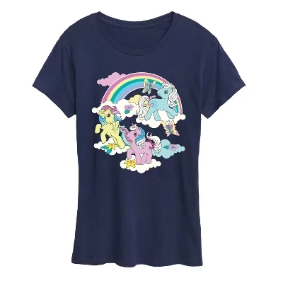 Женская футболка с коротким рукавом и графическим рисунком Rainbow Scene