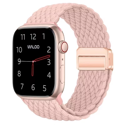 Плетеный нейлоновый ремешок с магнитной петлей для Apple Watch