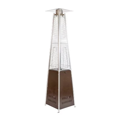 Уличный обогреватель Merrick Lane Pyramid 2,29 м бронзовый