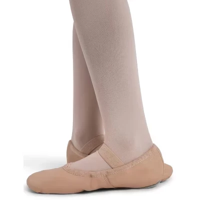 Детская балетная туфля Capezio Daisy кожаная, розовая