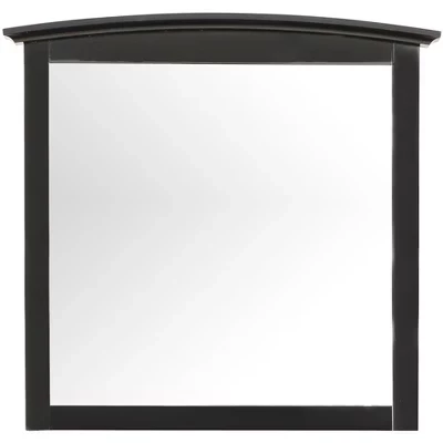 Зеркало Passion Furniture Classic 37×35″, черное