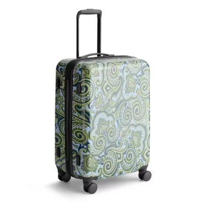 Большой жесткий чемодан Vera Bradley, 60 л, Luxe Paisley