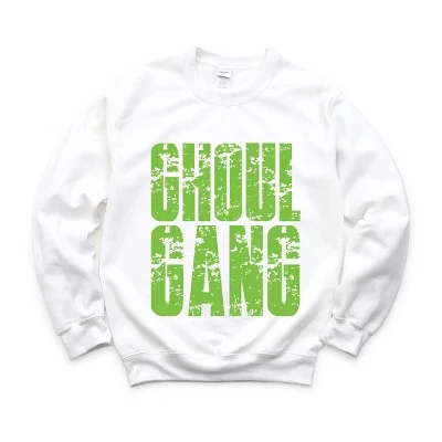 Женский свитшот Simply Sage Market Ghoul Gang, белый