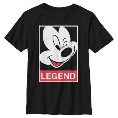 Футболка для мальчиков Mickey Mouse, черная