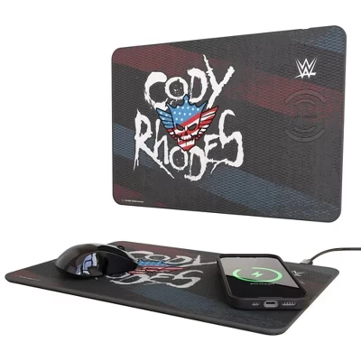 Беспроводное зарядное устройство Keyscaper WWE SuperStars Steel 15 Вт с ковриком «Cody Rhodes»
