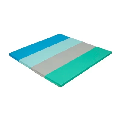 4-секционный коврик для активного отдыха Rainbow Runway SoftZone, складной игровой коврик contemporary