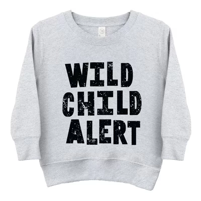 Мальчиковый свитшот The Juniper Shop Wild Child, серый