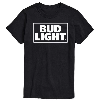 Мужская футболка Bud Light Logo, черная