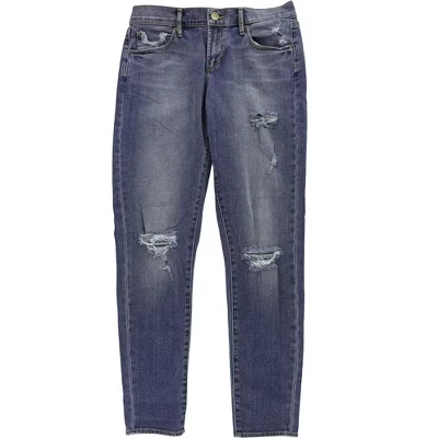 Модные женские джинсы Janis Boyfriend Fit синего цвета-cologue