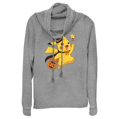 Женский свитшот Pokemon Pikachu, серый