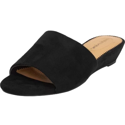 Женские мюли Comfortview Capri, широкие, черные