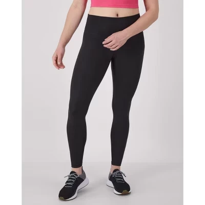 Женские легинсы Hanes Moves, 7/8, 25″, черные