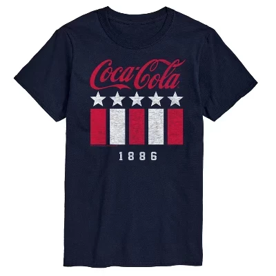 Мужская футболка с коротким рукавом и графическим рисунком 1886 Stars Stripes - - 1886