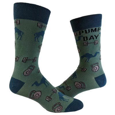 Мужские носки crazy dog pump day с принтом верблюда