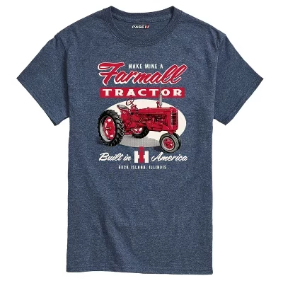Мужская футболка с коротким рукавом Make Mine A Farmall Tractor с графическим рисунком