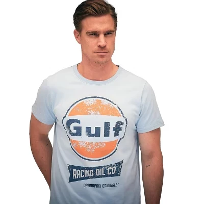 Мужская футболка GrandPrix Originals Gulf Vintage Racing Oil от gulf blue