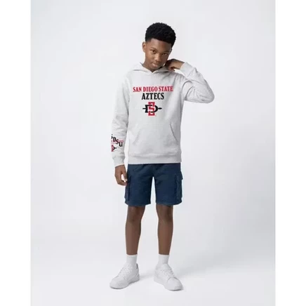 Худи для мальчиков Champion San Diego State Aztecs, серое