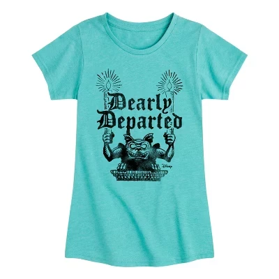 Футболка для девочек Disney Haunted Mansion, бирюзовая