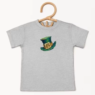 Детская футболка The Juniper Shop Leprechaun Hat, серая