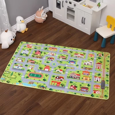 Детский игровой коврик COZONY, серый
