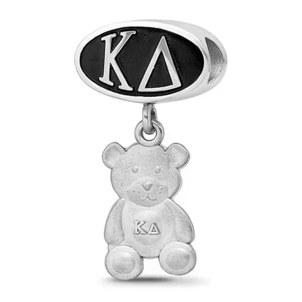Шарм Black Bow Jewelry Co. Kappa Delta из серебра 925