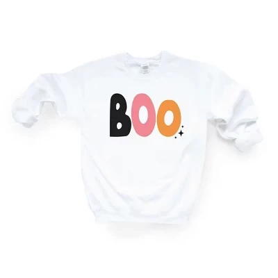 Женский свитшот Simply Sage Market Boo, звезды, белый
