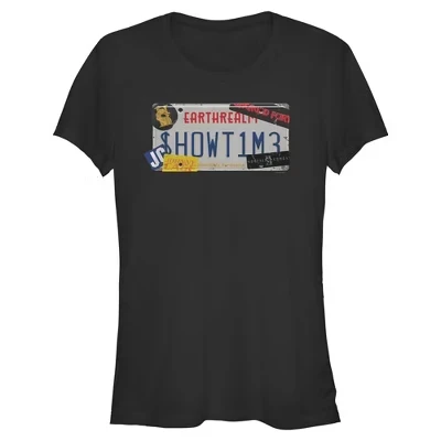 Футболка с номерным знаком Juniors Womens II Johnny Cage Showtime черная