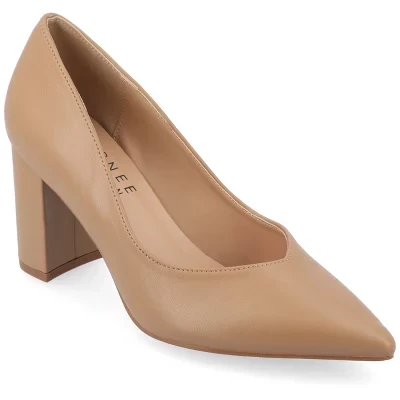 Женские лодочки Journee Collection Simonne, карамельные