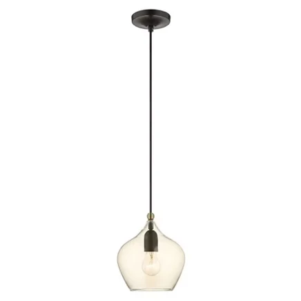 Подвес Livex Lighting Pendants 1, бронза/античная латунь
