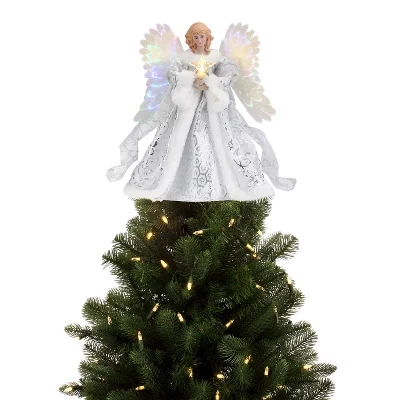 Верхушка для ёлки MR CHRISTMAS Celestial Angel, 30 см, белая