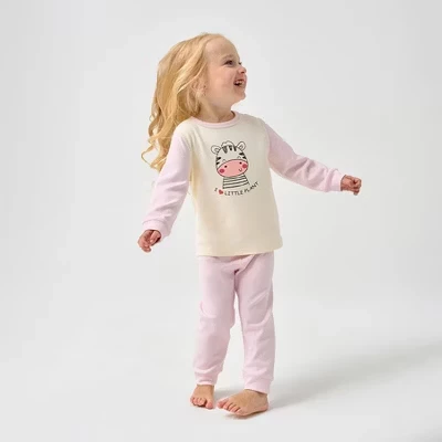 Пижама из сверхмягкого модала и органического хлопка TENCEL™ - Little Zebra маленькая зебра