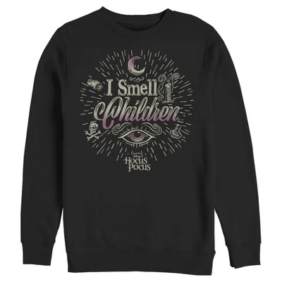 Мужская детская толстовка Disney Witches Smell черного цвета