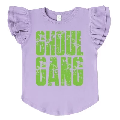 Футболка с графическим рисунком Ghoul Gang Block Distressed - с развевающимися рукавами