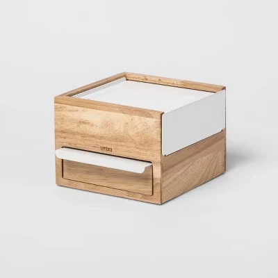 Шкатулка для украшений Umbra Mini STOWIT, белая
