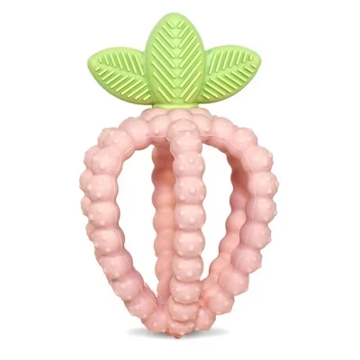 Прорезыватель для зубов Razbaby RaZberry Bites розовый
