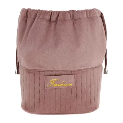 Портативная дизайнерская косметичка на шнурке, 1 шт., розовая